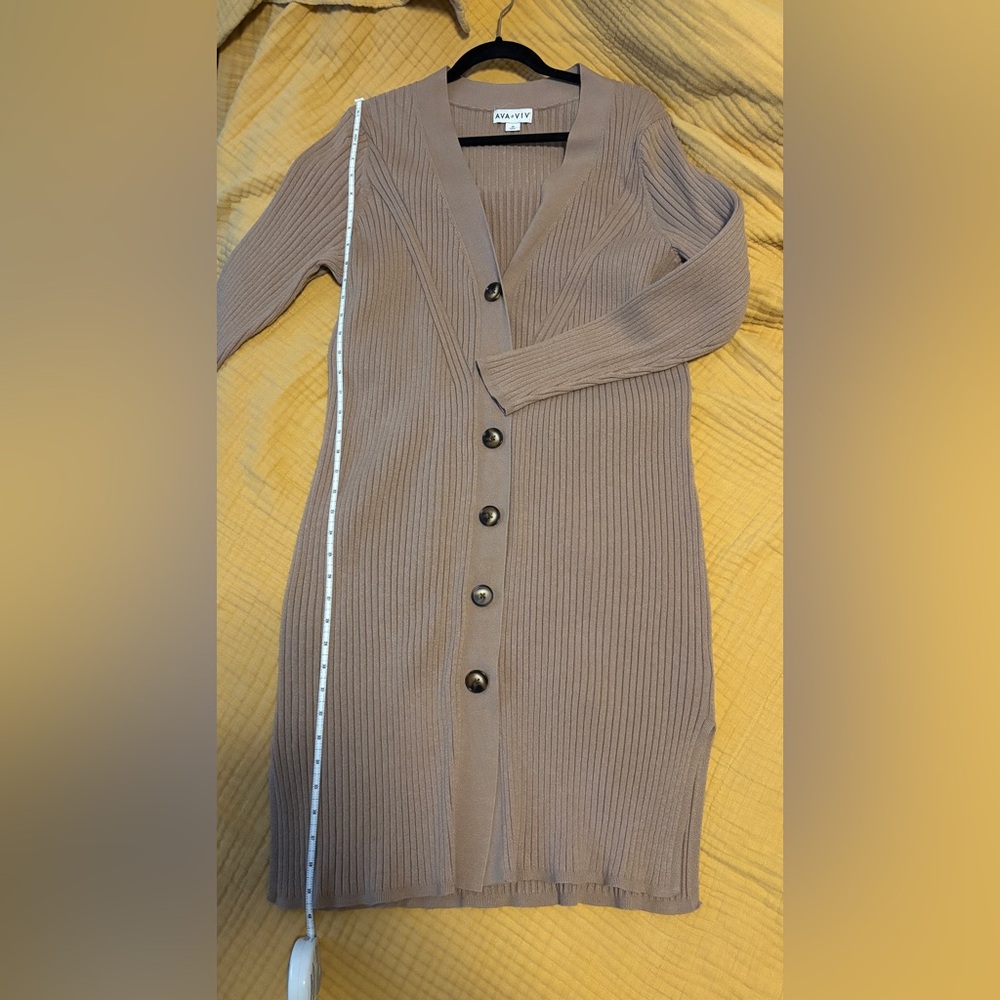 AVA VIV cardigan dress size 3x